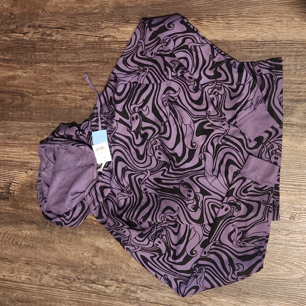 Brand new Zero Nightmare before xmas cropped hoodie